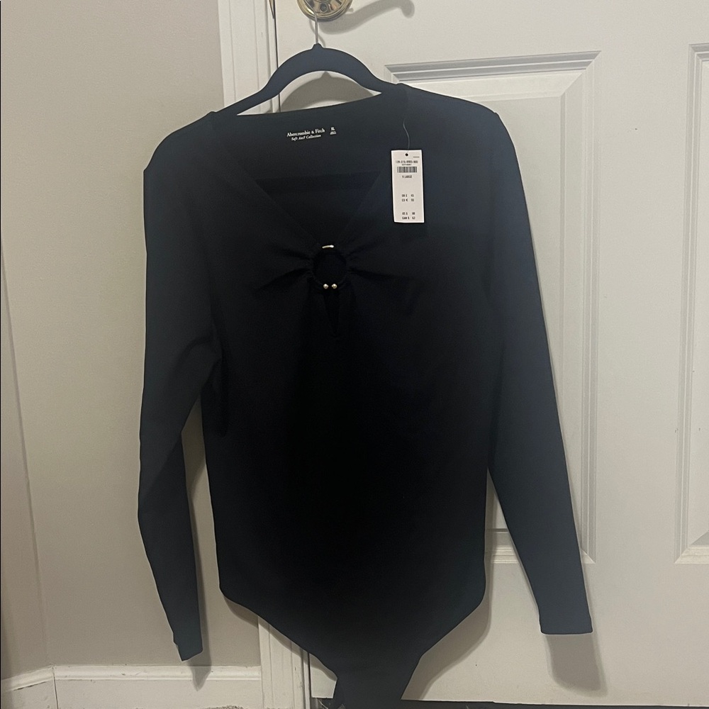 Abercrombie & Fitch Black Bodysuit